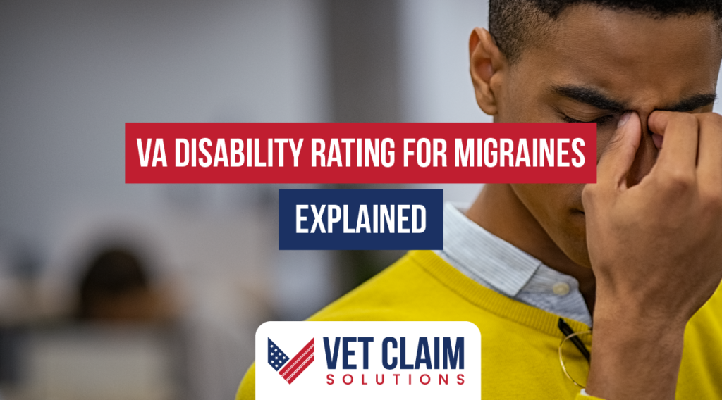 va disability rating for migraine with aura