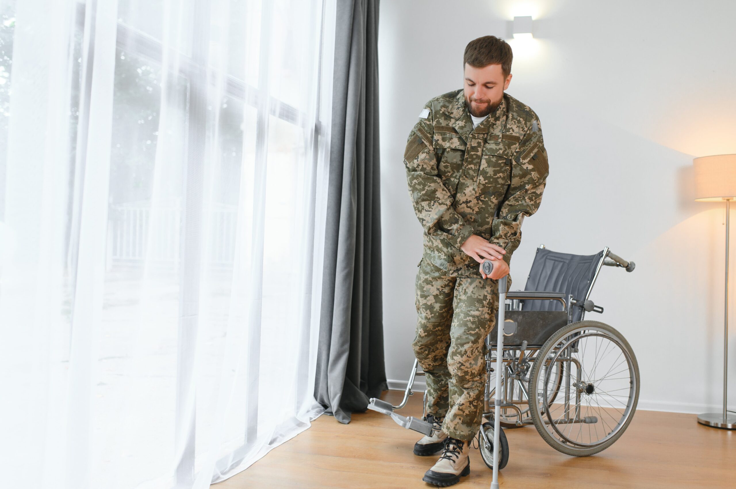 Illustration of how osteoporosis impacts a veteran's ability to work. 